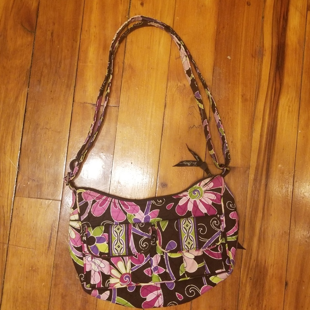 Vera Bradley Small Purple Punch Bag